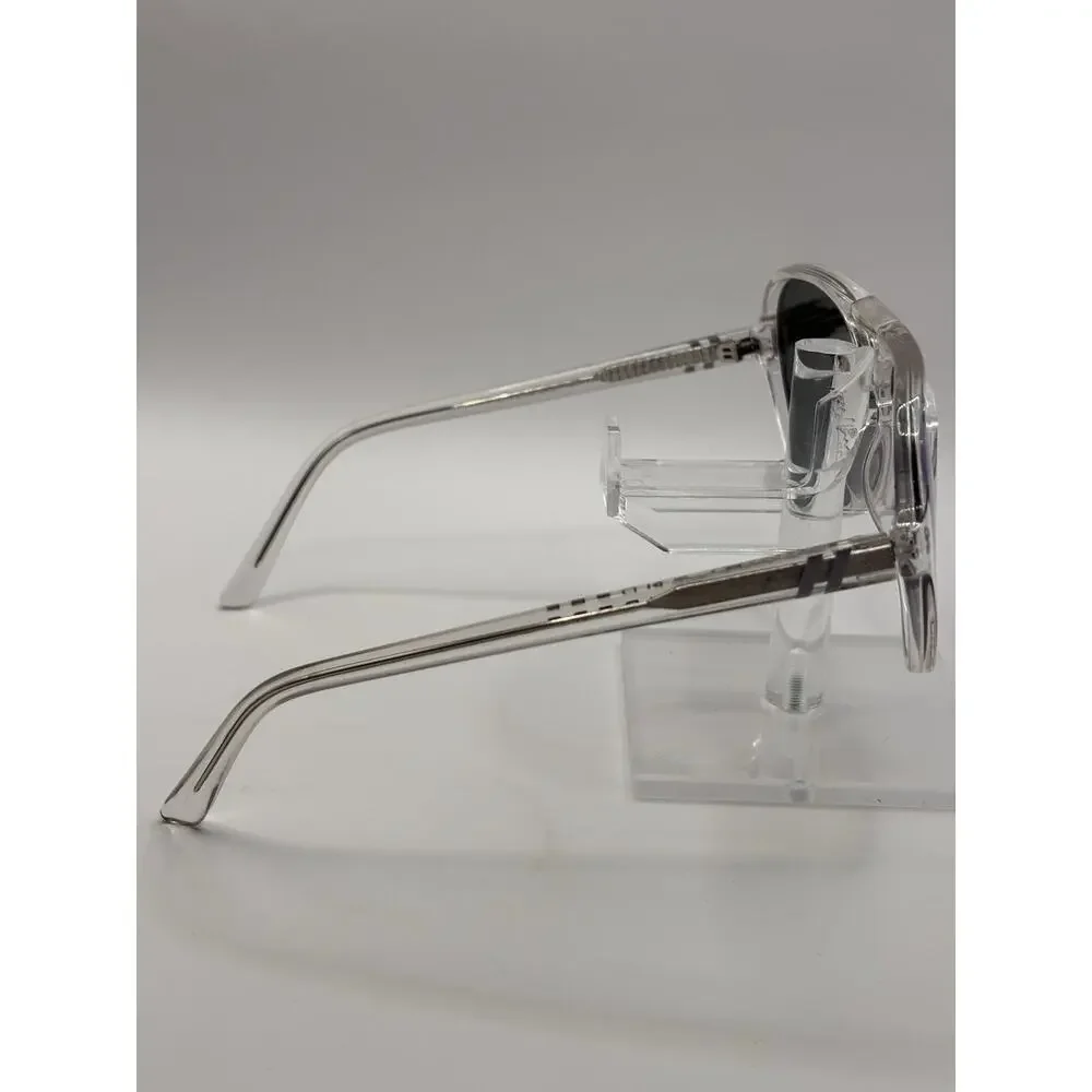 Blenders Skyway Crystal Orb Clear Purple Polarized Aviator Sunglasses